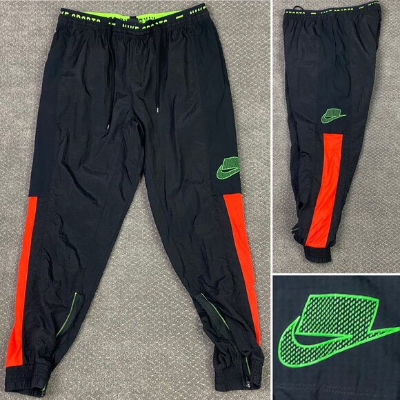 Nike Sport Flex Clash Loose Fit Training Pants Men's Large Black BV3268 010 - Picture 1 of 16